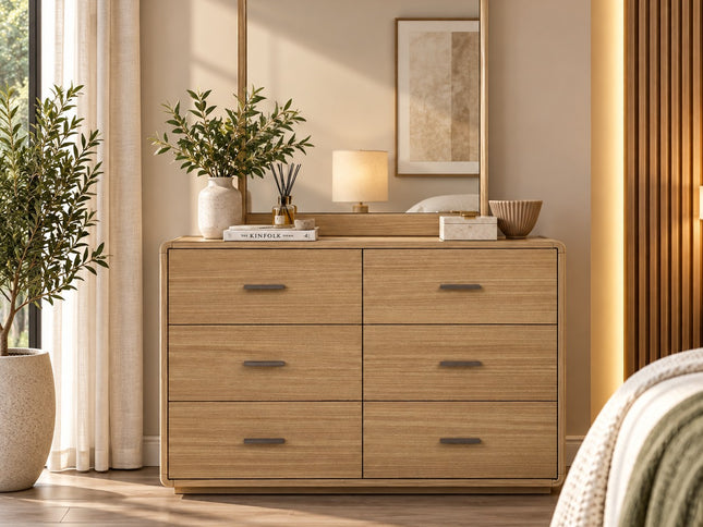 Camden 5Pce Queen Bedroom Suite - Prime Oak