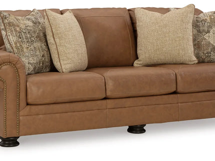 Carianna 3 Seater (Leather + Back PVC Match)