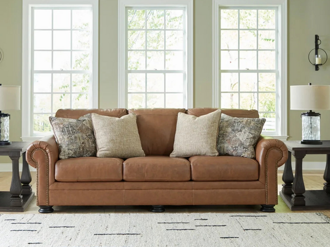 Carianna 3 Seater (Leather + Back PVC Match)