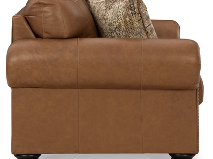 Carianna 3 Seater (Leather + Back PVC Match)