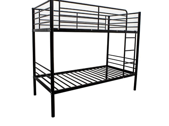 City Single to Single Bunk Bed - Black
