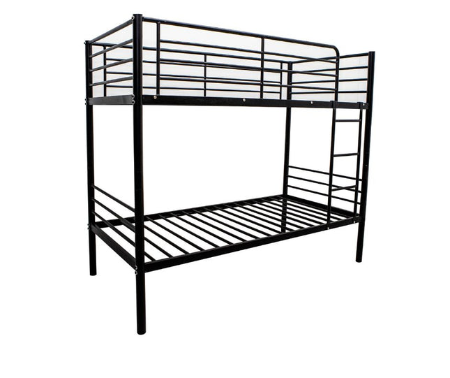 City Single to Single Bunk Bed - Black