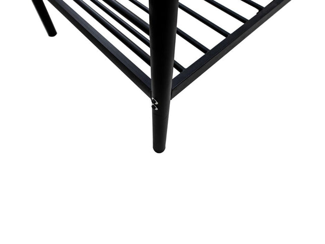 City Single to Single Bunk Bed - Black