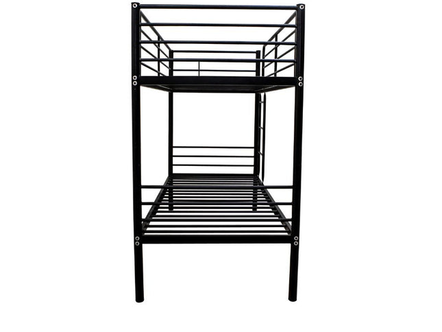 City Single to Single Bunk Bed - Black
