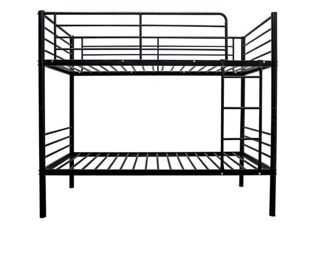 City Single to Single Bunk Bed - Black