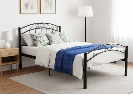 Cleveland Single Bed Frame - Black