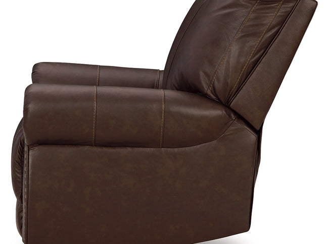 Colleton Rocker Recliner - Dark Brown (Leather)