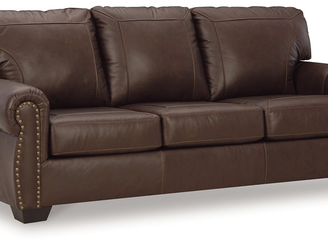 Colleton 3 Seat Sofa - Dark Brown (Leather)