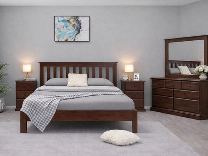 Cronula 5 Pce Queen Dresser Mirror Suite - 219 Dark