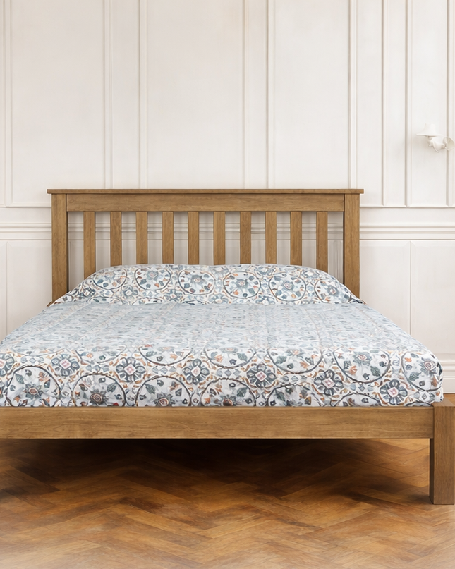 Cronula Queen Bed - 501 Light