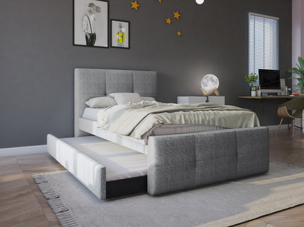 Cruz Single Bed With Trundle