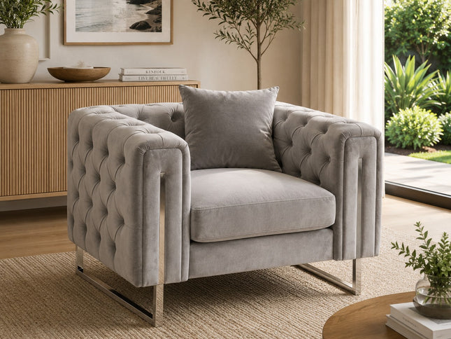 New Fendi 1 Seater - Grey