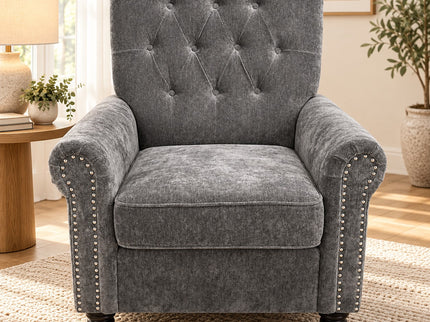 Finnegan 1 Seater - Charcoal