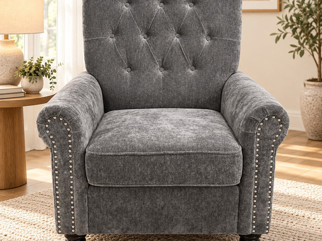 Finnegan 1 Seater - Charcoal