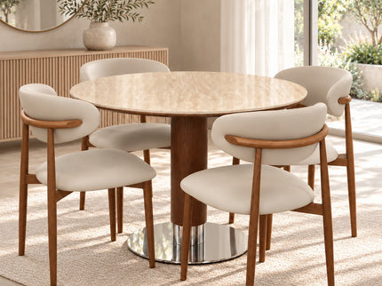 Flamingo 5 Pce Dining Set W/ Pedro Chairs