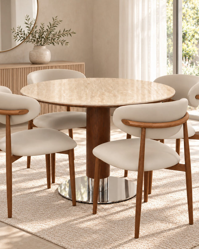 Flamingo 5 Pce Dining Set W/ Pedro Chairs