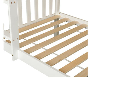 Glebe King Single Bunk Bed - White