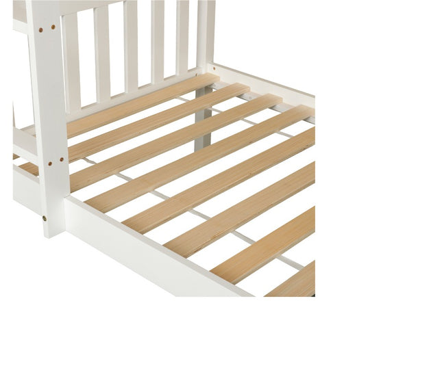 Glebe Single Bunk Bed - White