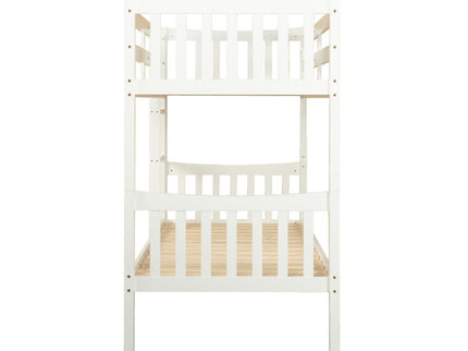 Glebe King Single Bunk Bed - White
