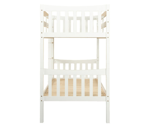 Glebe Single Bunk Bed - White