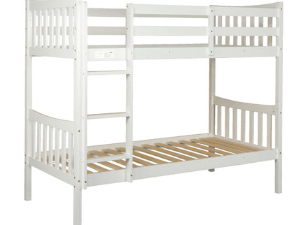 Glebe King Single Bunk Bed - White