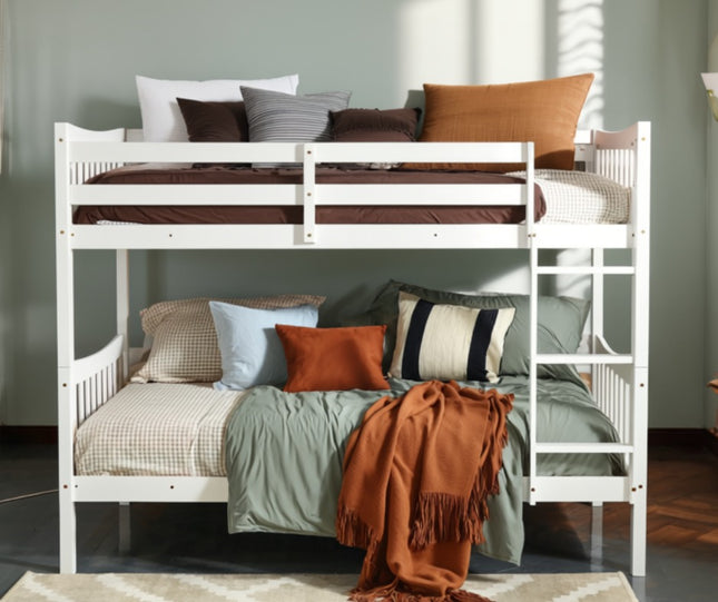 Glebe Single Bunk Bed - White