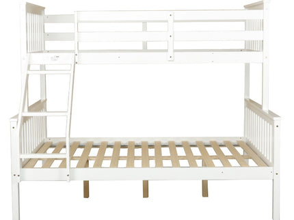 Glebe Single Over Double Bunk Bed - White