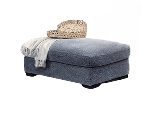 Justine Ottoman - Milan 455 Charcoal