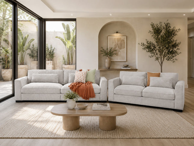 Justine 4+2 Seater - Milan 105 Iron