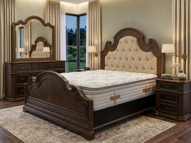 Kingston 5 Pce Queen Dresser Mirror Suite