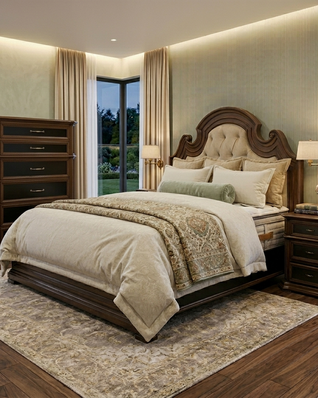 Kingston 4 Pce Queen Tallboy Suite