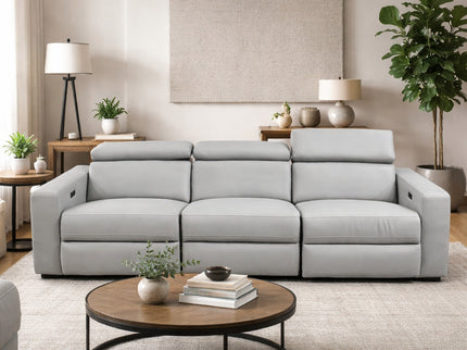 Langdon 3 Seater Electric Recliner- Fifty Shades