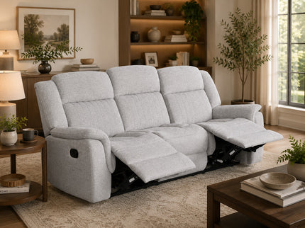Liberty 3+2+1 Manual Recliner - Light Grey FR464