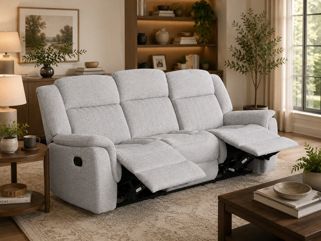 Liberty 3+2+1 Manual Recliner - Light Grey FR464