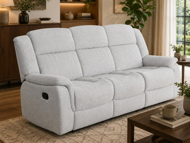 Liberty 3+2+1 Manual Recliner - Light Grey FR464