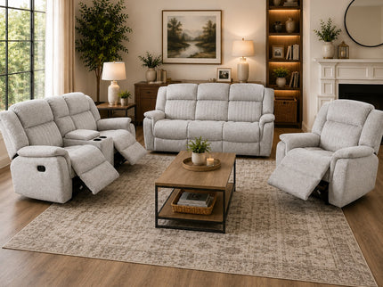 Liberty 3+2+1 Manual Recliner - Light Grey FR464