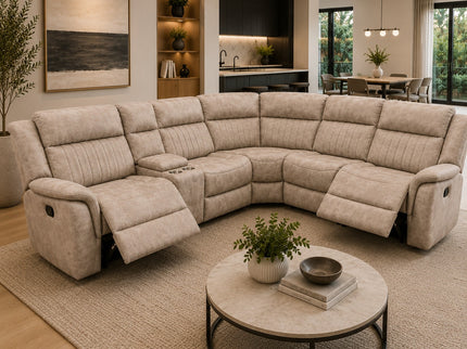 Liberty Corner Mod Manual Recliner Lounge - Grey