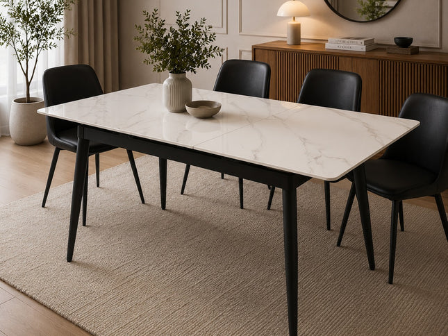 Lily Extendable Dining Table- 1.3 -1.6