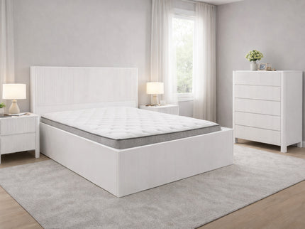 Lisbon 4 Pce King Tallboy Suite - White