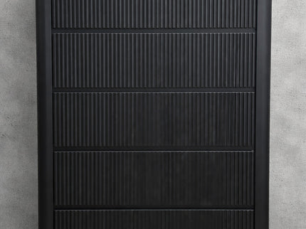 Lisbon 4 Pce Queen Tallboy Suite - Black