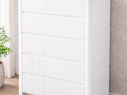 Lisbon 4 Pce King Tallboy Suite - White