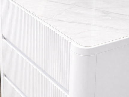 Lisbon 4 Pce King Tallboy Suite - White