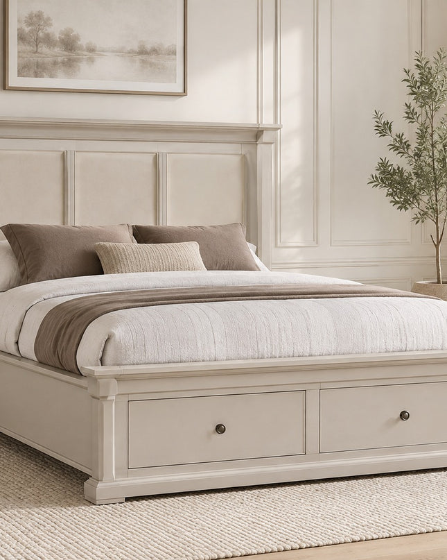 Long Island Queen Bed with Drawers