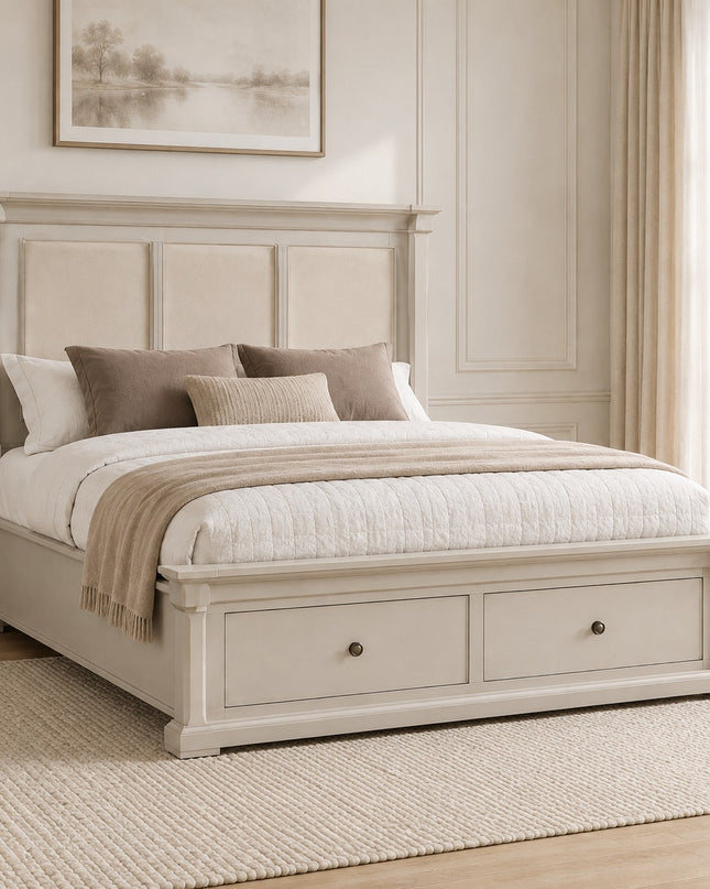 Long Island Queen Bed with Drawers