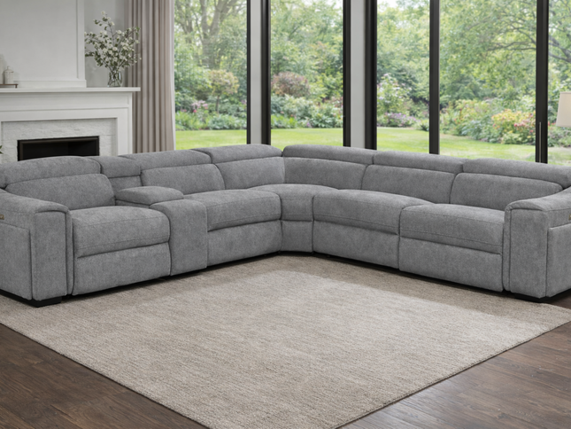 Lottie Corner Lounge - Dark Grey