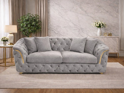 Lucy 3 Seater - Grey