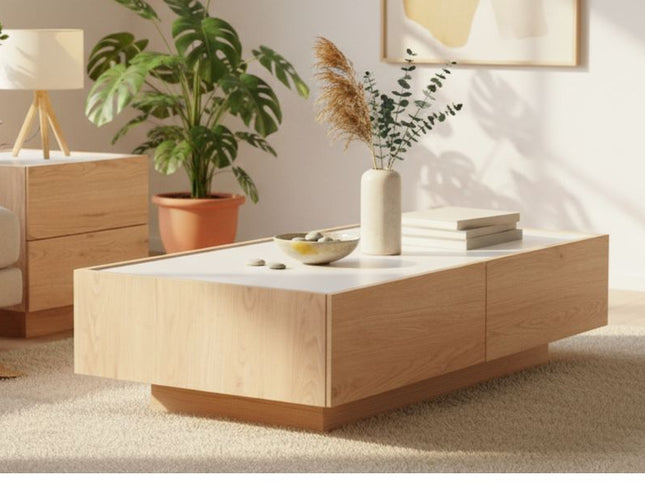 Mia Coffee Table with Drawer