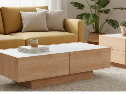 Mia Coffee Table with Drawer