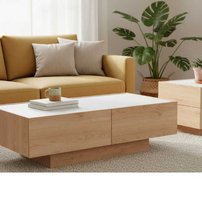 Mia Coffee Table with Drawer