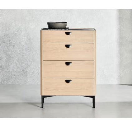 Milan high Chest W/ 4 Drawers & Ceramic Top